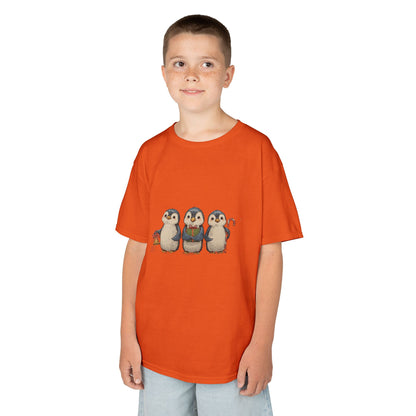 Whimsical Penguin Kids Tee