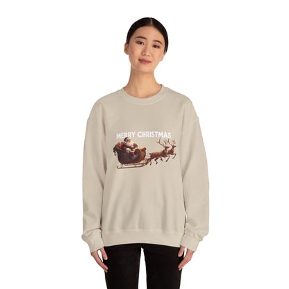 Christmas Santa Sleigh Sweatshirt