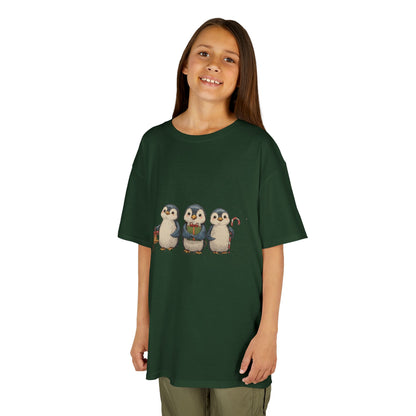 Whimsical Penguin Kids Tee