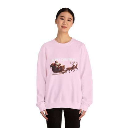 Christmas Santa Sleigh Sweatshirt