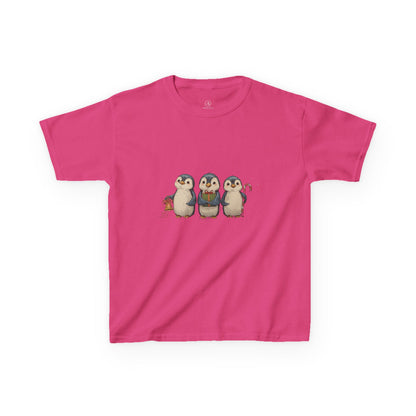 Whimsical Penguin Kids Tee