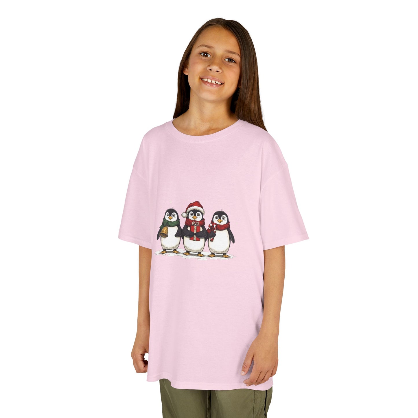 Christmas Penguin Kids Tee