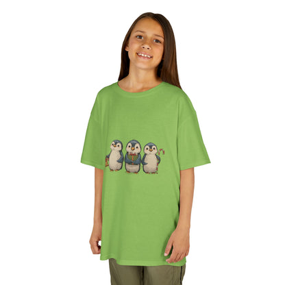 Whimsical Penguin Kids Tee