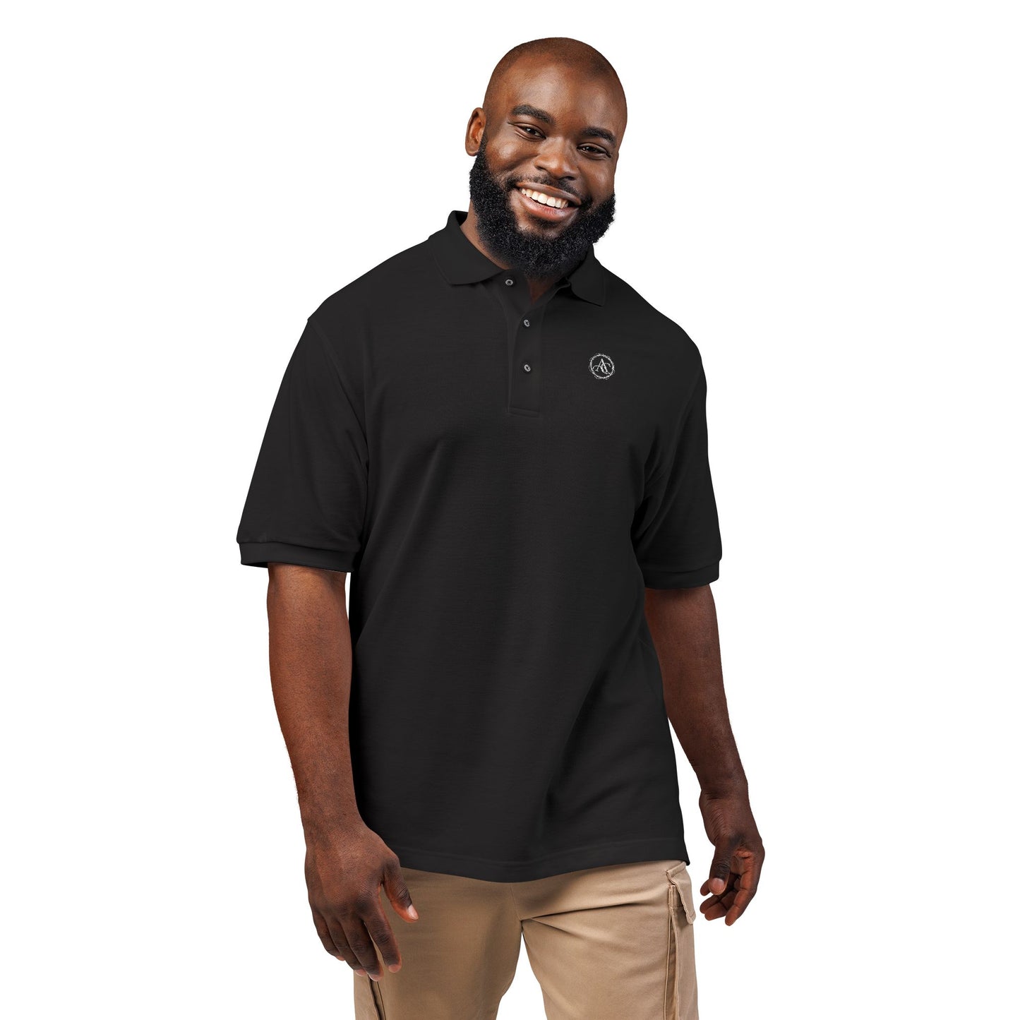 Arreis & Co. Embroidered Minimalist Polo Shirt