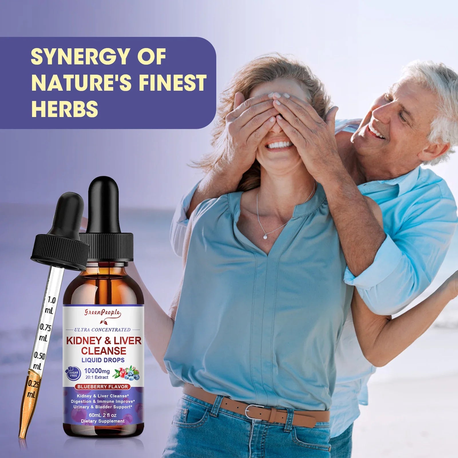 100 Natural 1000mg Cranberry Extract Kidney and Liver Cleansing Drops Urinary & Bladder Health Support